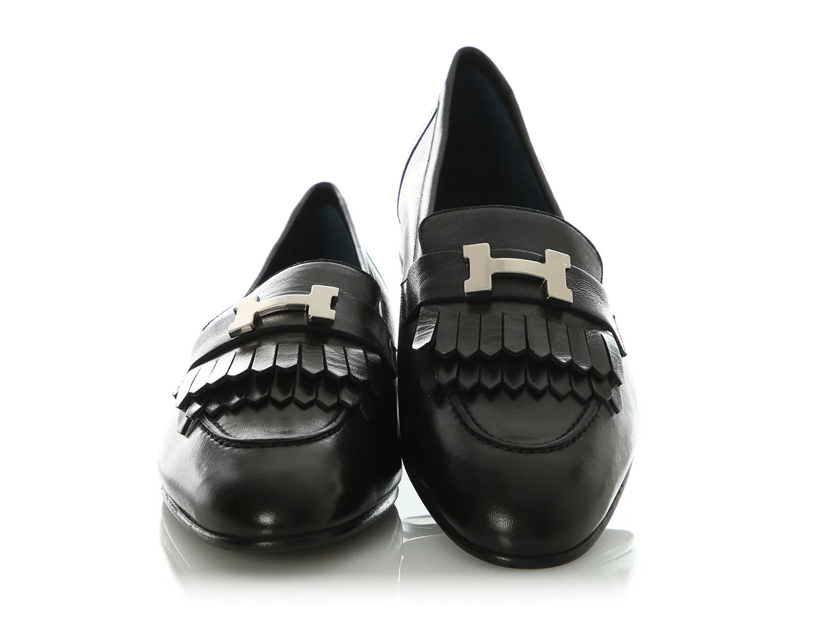 Hermès Black Royal Loafers - Image 2