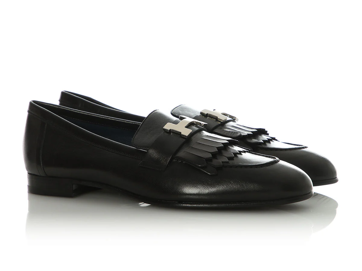 Hermès Black Royal Loafers - Image 5