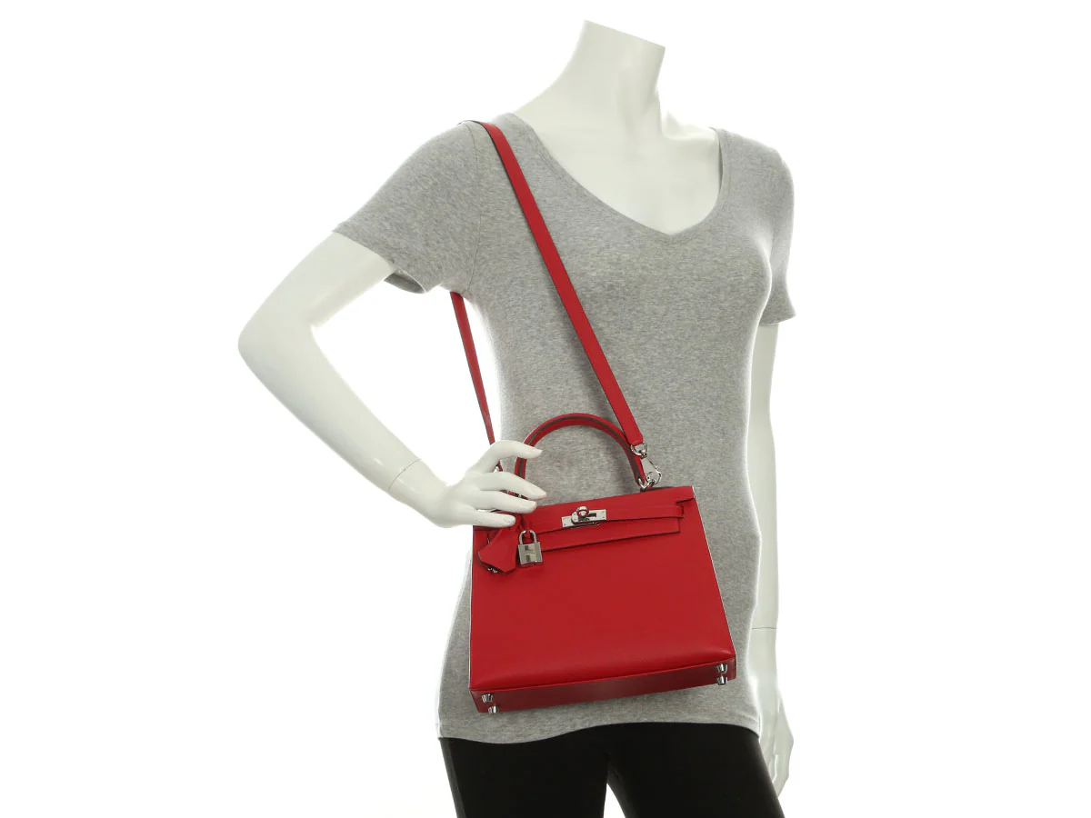 Hermès Rouge Casaque Epsom Kelly 25 - Image 11