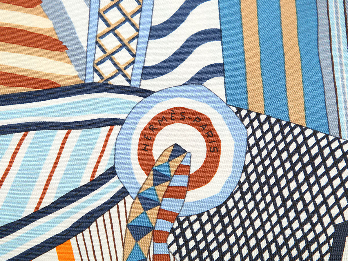 Hermès La Selle Imaginaire Dossard Scarf 90cm - Image 2