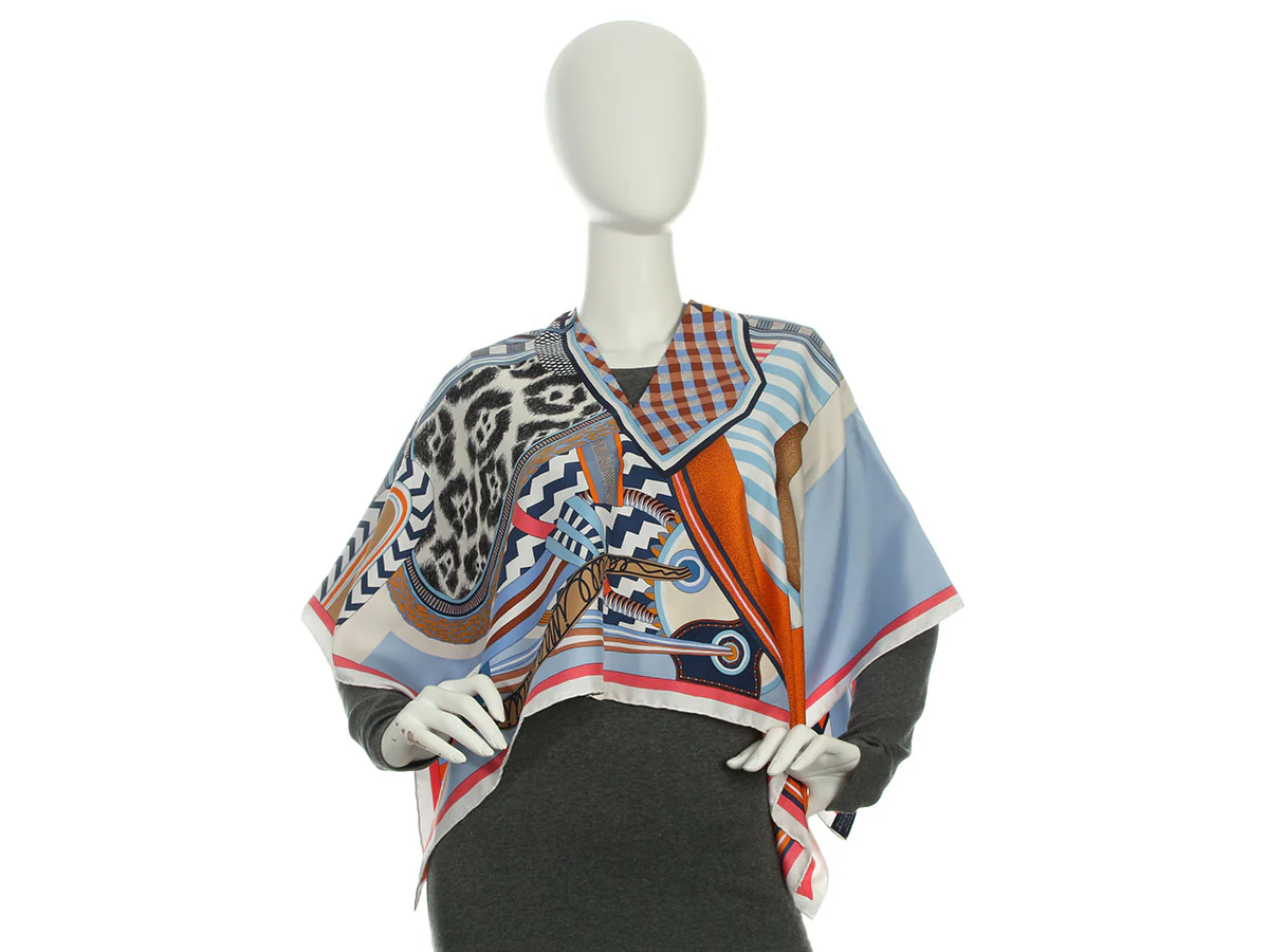 Hermès La Selle Imaginaire Dossard Scarf 90cm - Image 4