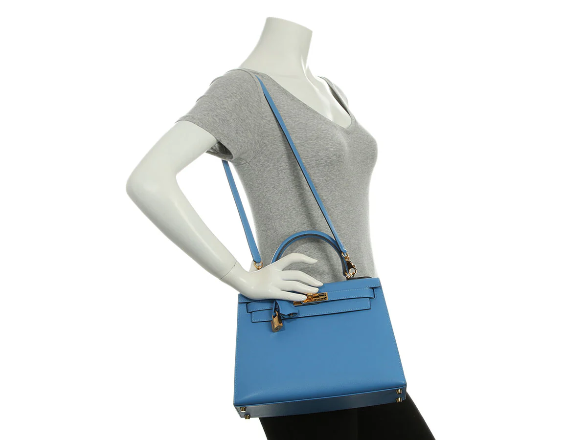 Hermès Blue Paradis Epsom Kelly 28 - Image 11