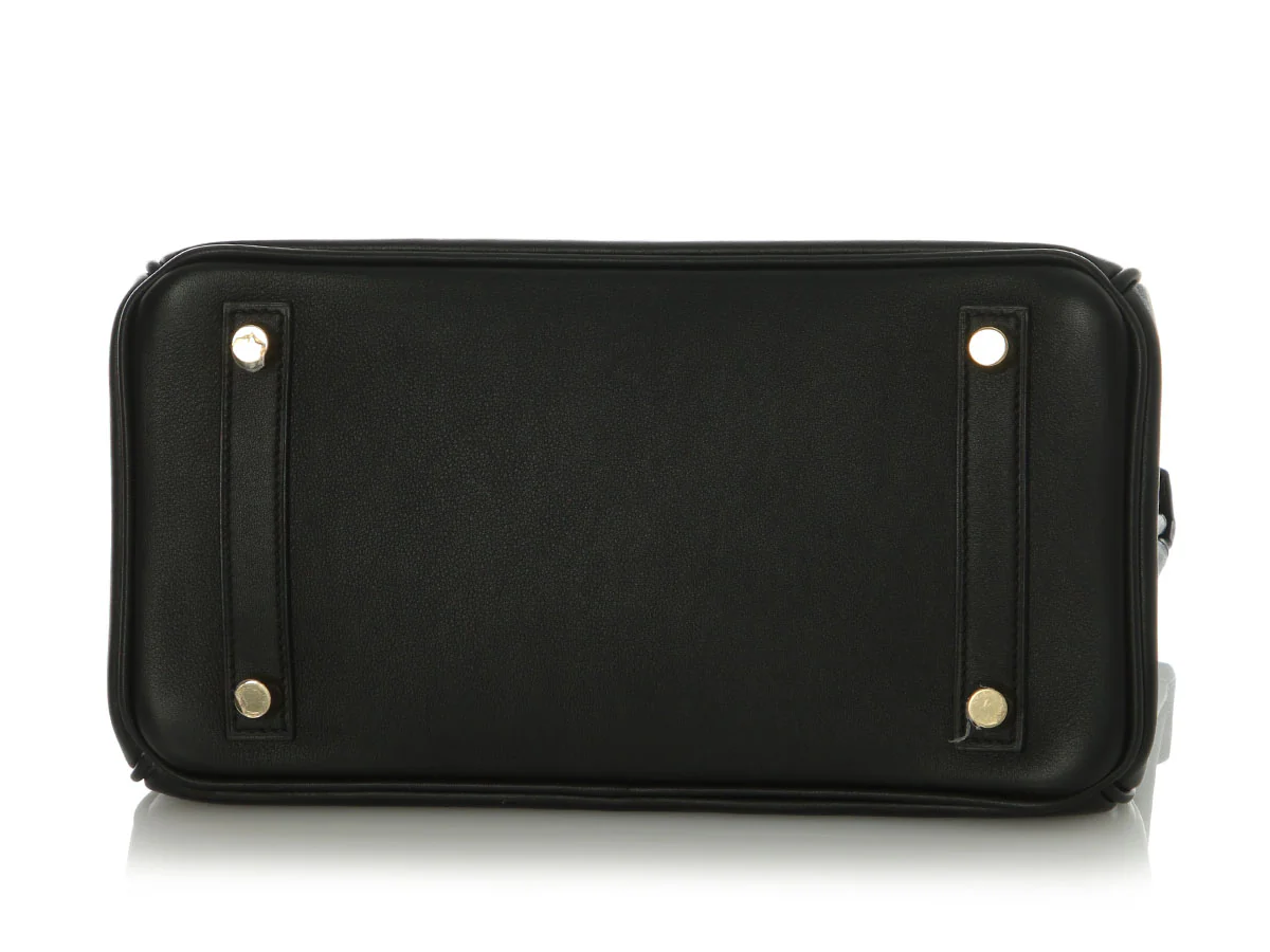 Hermès Black Swift Birkin 25 - Image 6