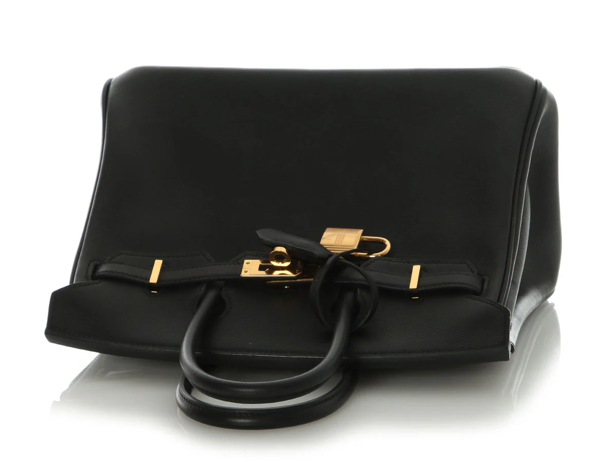 Hermès Black Swift Birkin 25 - Image 7