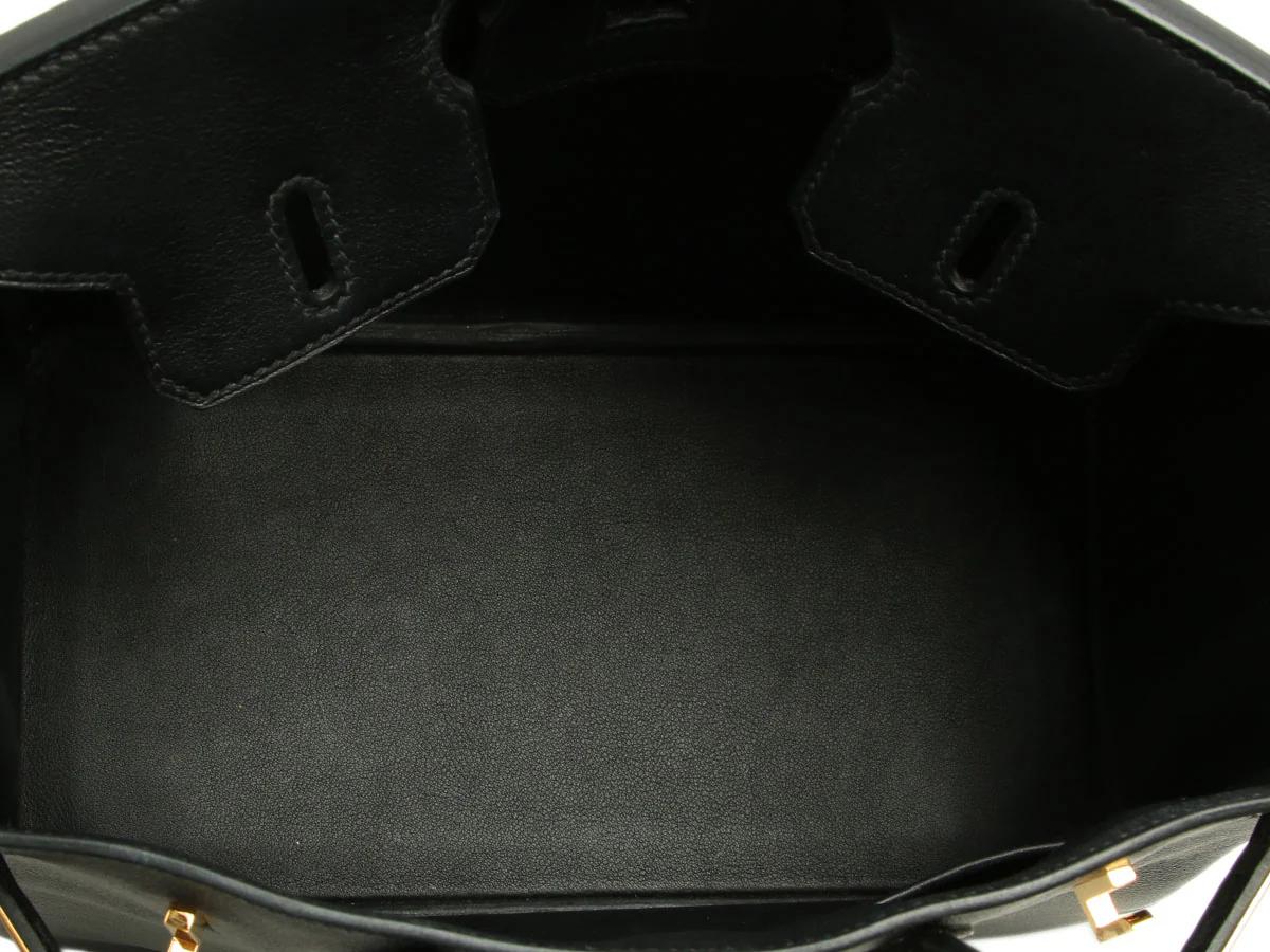 Hermès Black Swift Birkin 25 - Image 9