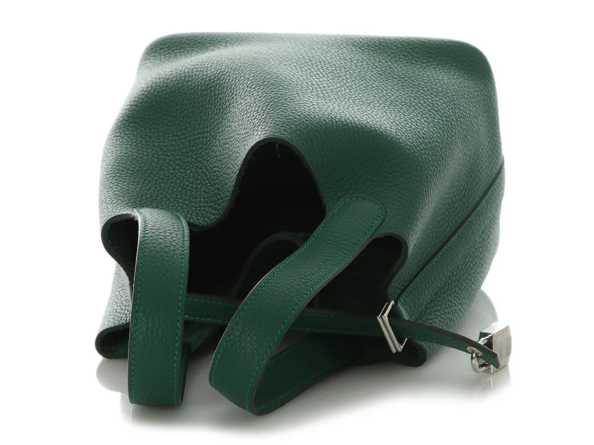 Hermès Vert Moyen Clémence Picotin Lock 18 - Image 7