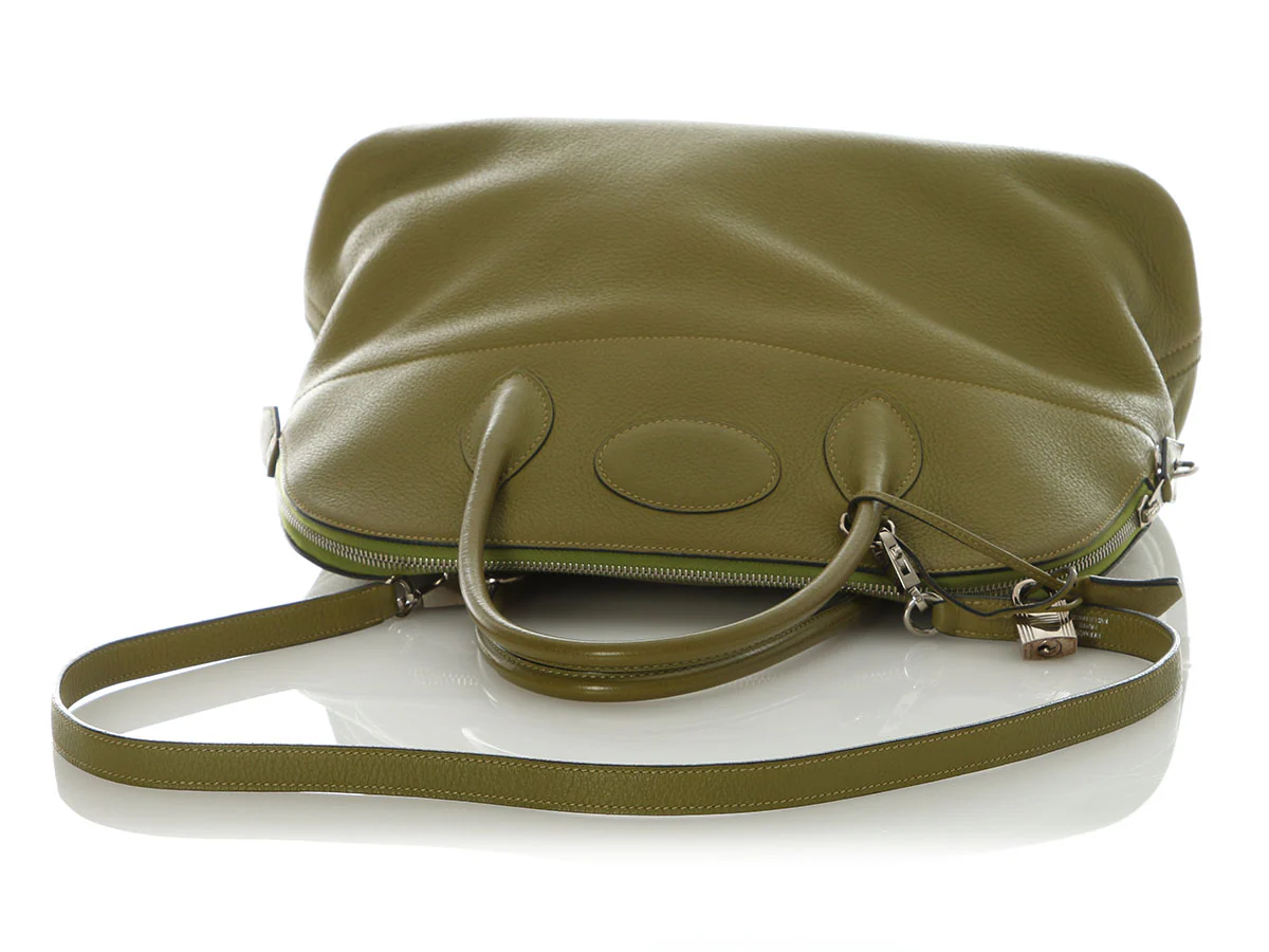 Hermès Vert Chartreuse Clémence Bolide 35 - Image 7