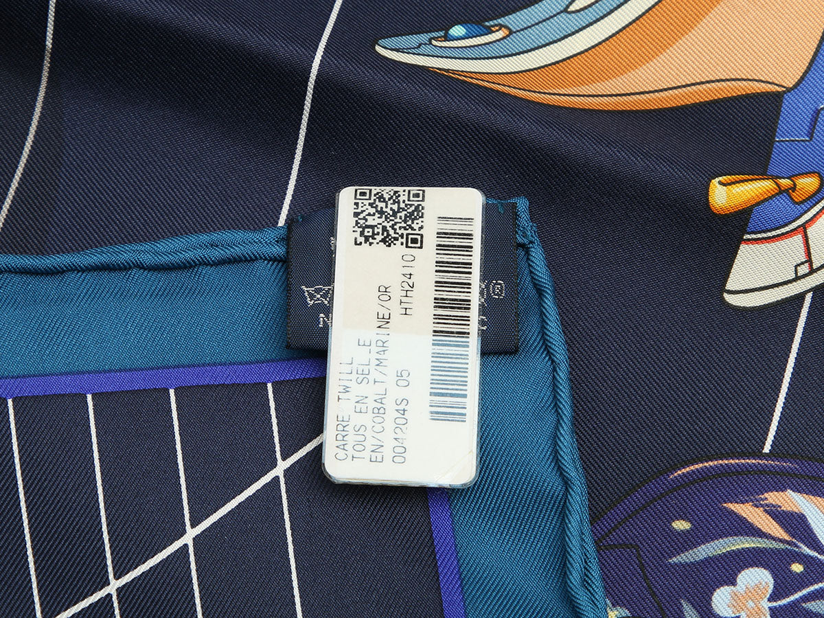 Hermès Tous en Selle Silk Scarf 90cm - Image 4