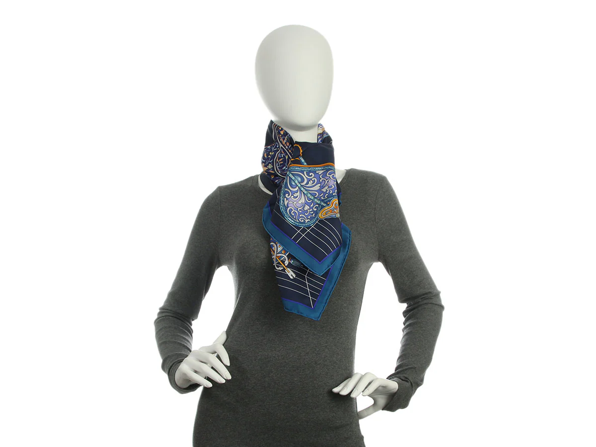 Hermès Tous en Selle Silk Scarf 90cm - Image 5