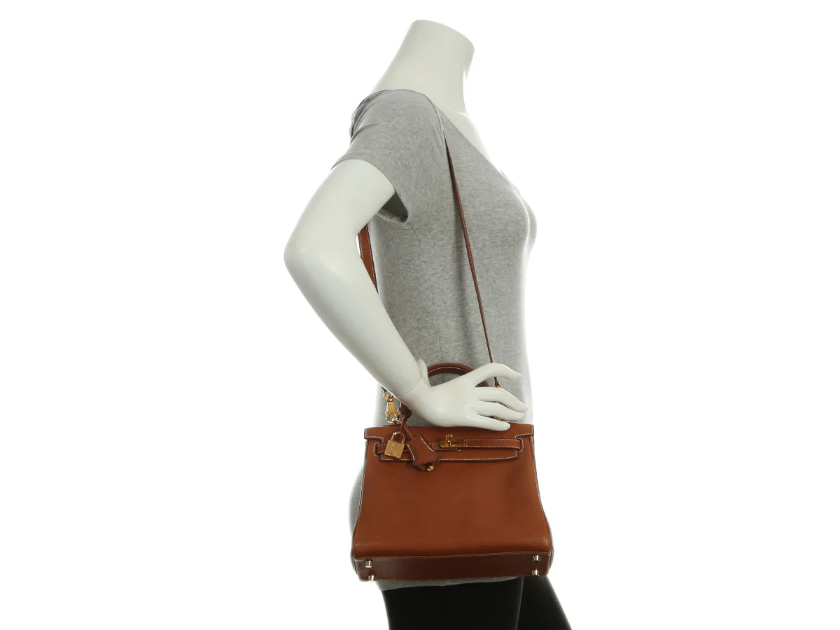Hermès Fauve Barenia Faubourg Kelly 25 - Image 11