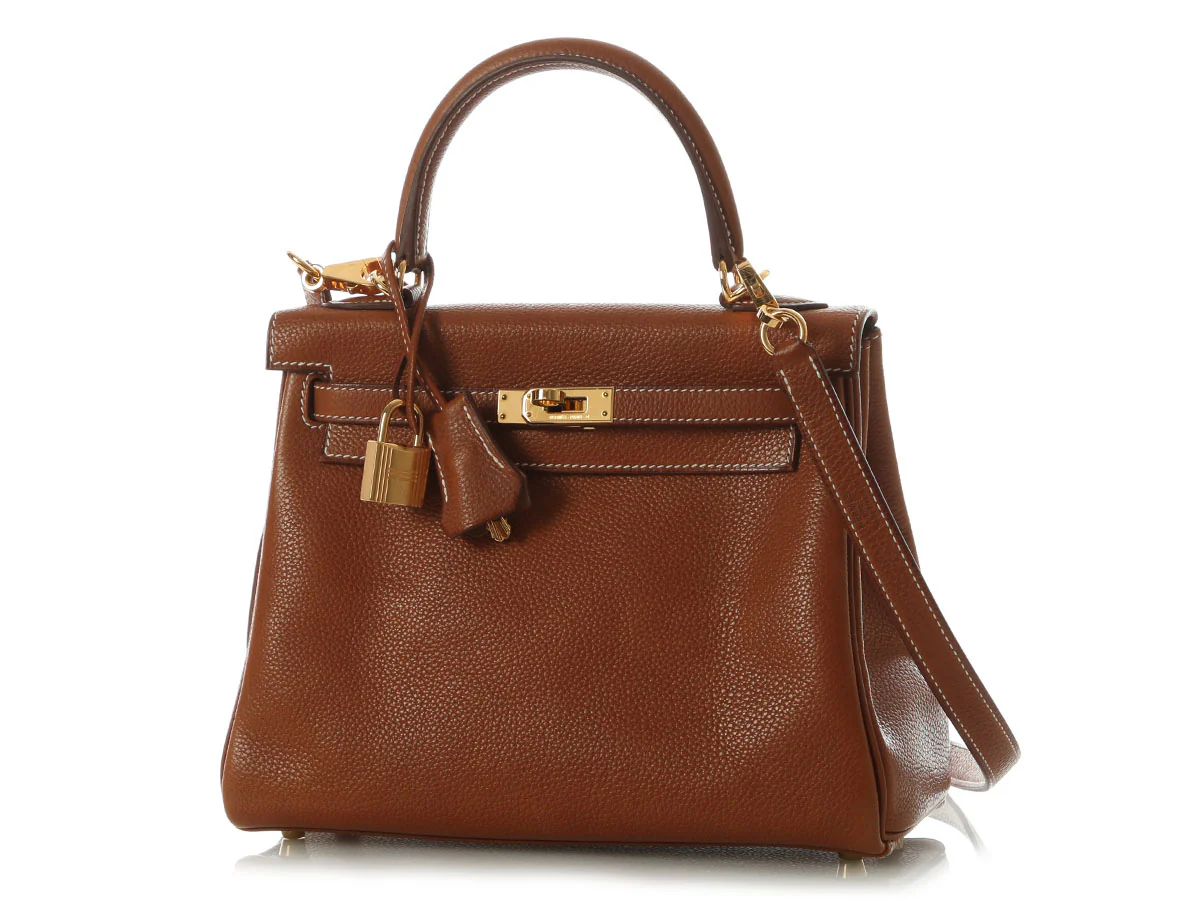 Hermès Fauve Barenia Faubourg Kelly 25 - Image 2