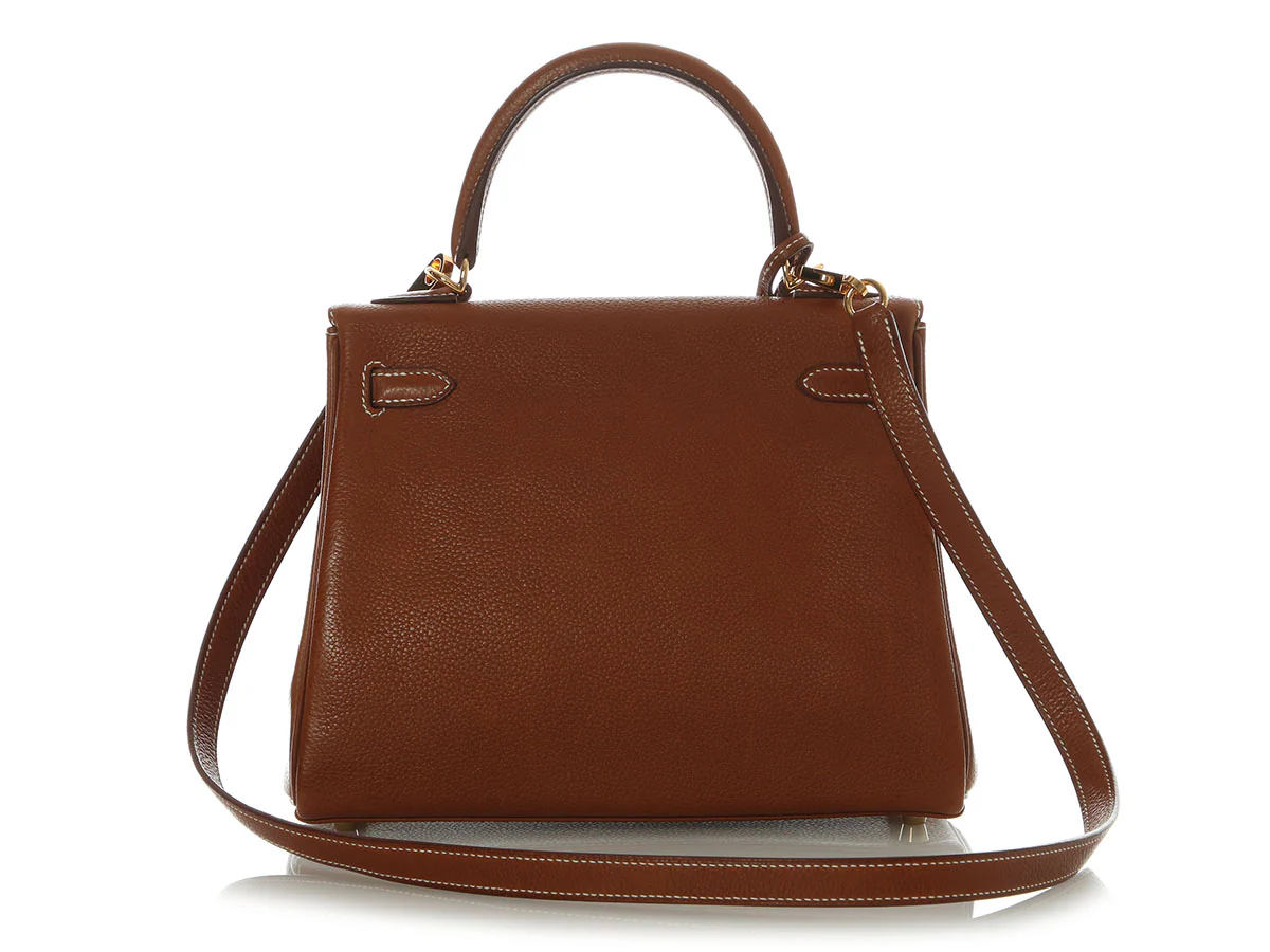 Hermès Fauve Barenia Faubourg Kelly 25 - Image 4