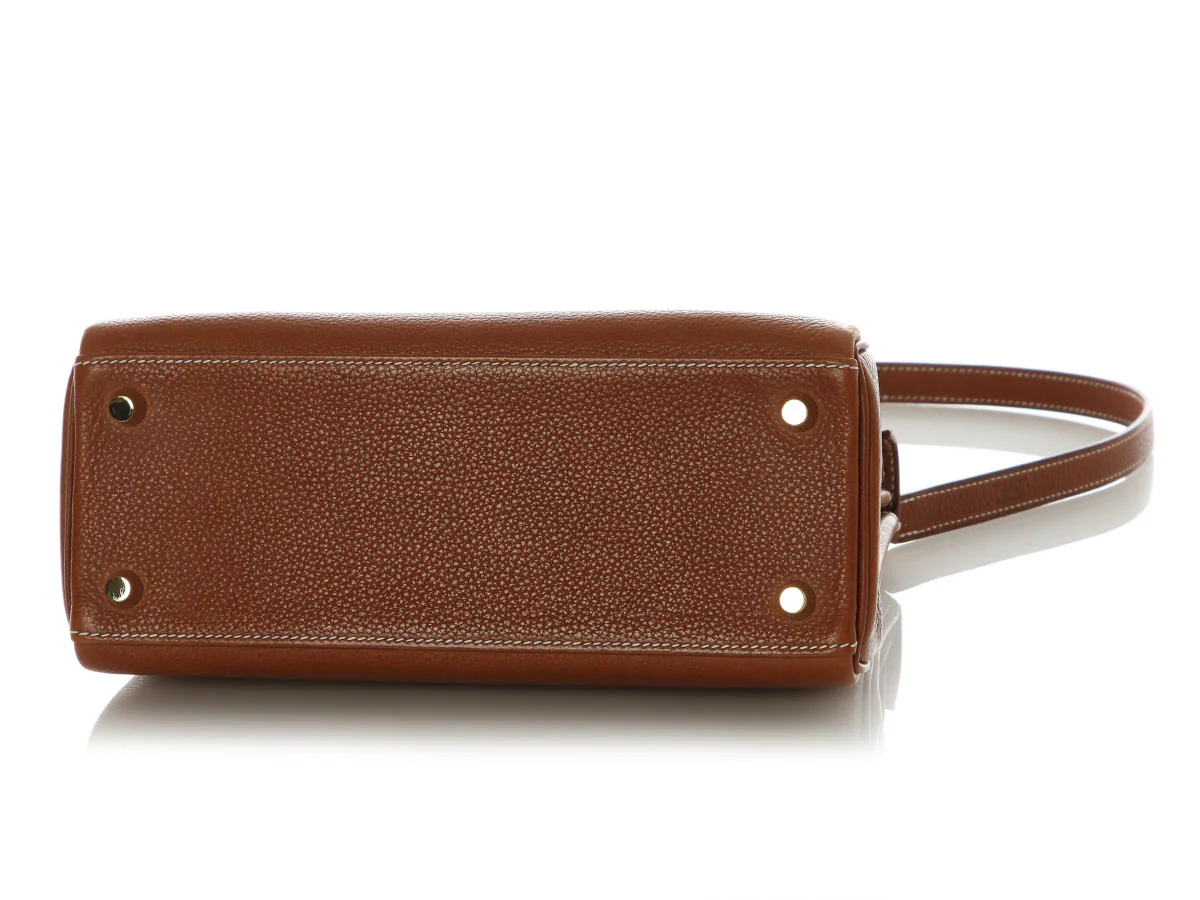 Hermès Fauve Barenia Faubourg Kelly 25 - Image 6