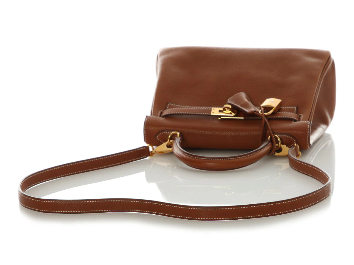 Hermès Fauve Barenia Faubourg Kelly 25 - Image 7