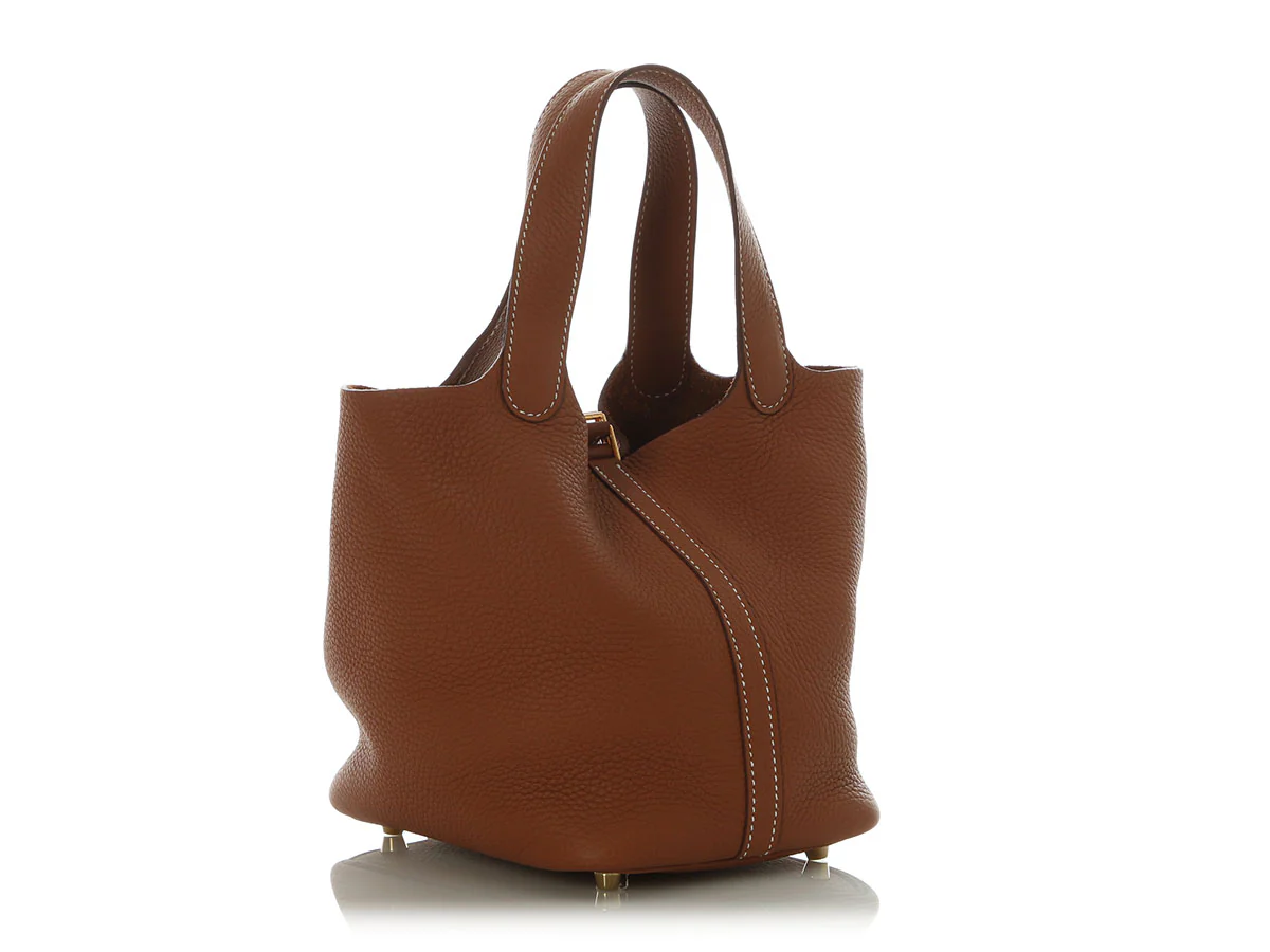 Hermès Gold Cleménce Picotin Lock 18 - Image 3