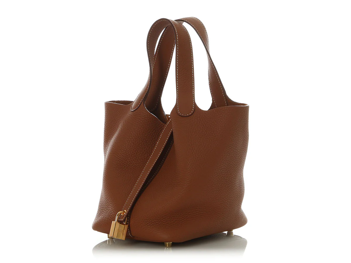 Hermès Gold Cleménce Picotin Lock 18 - Image 5