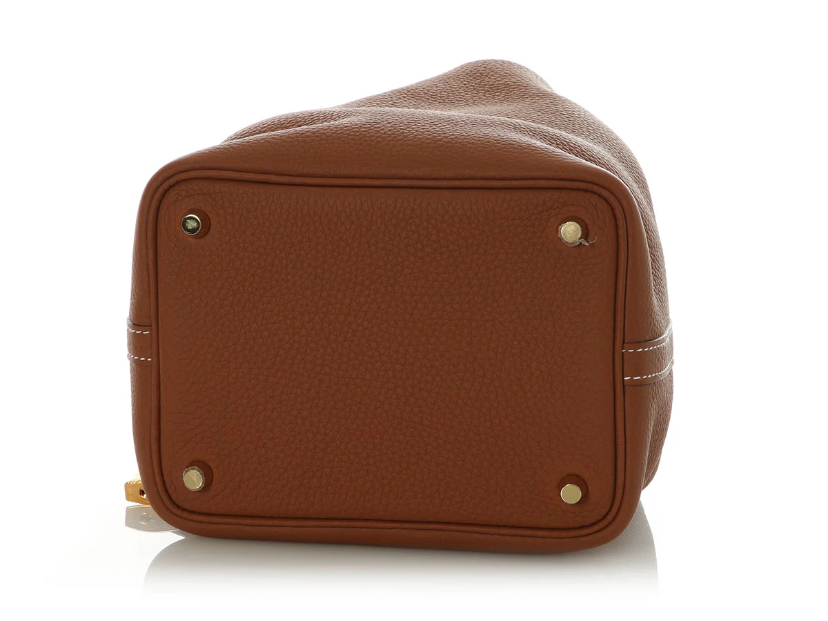 Hermès Gold Cleménce Picotin Lock 18 - Image 6