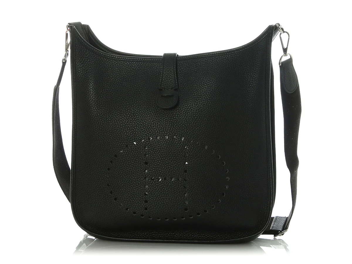 Hermès Black Clémence Evelyne III GM - Image 2