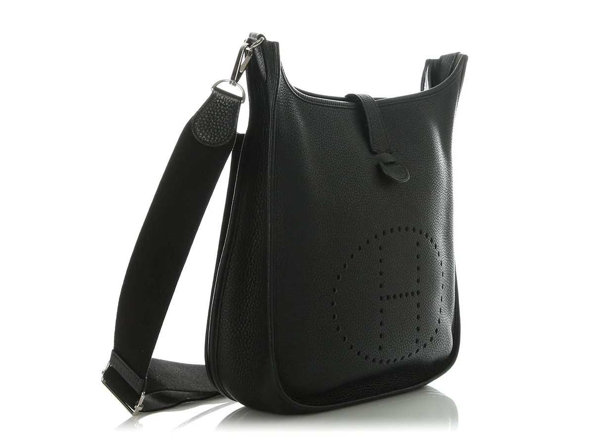 Hermès Black Clémence Evelyne III GM - Image 5