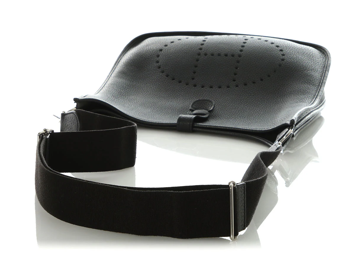 Hermès Black Clémence Evelyne III GM - Image 7