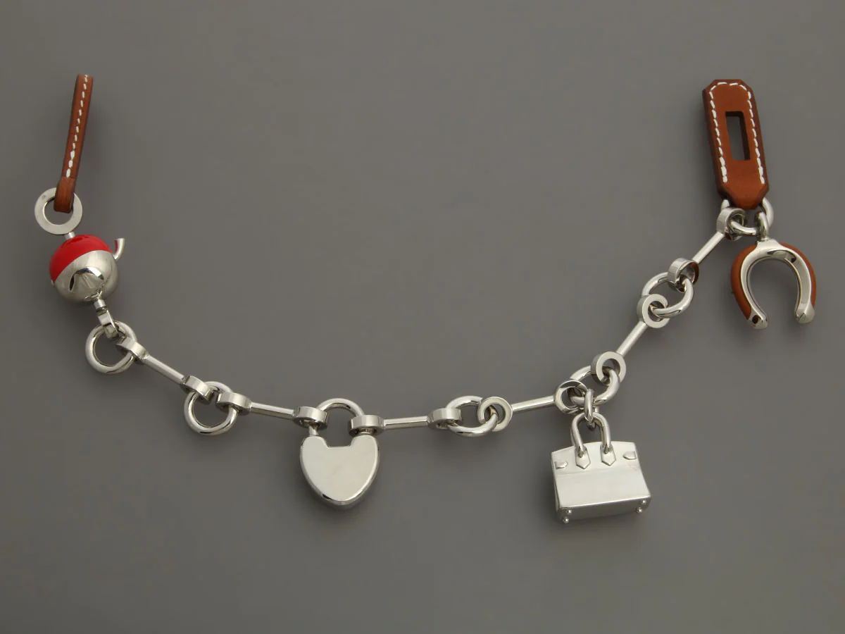 Hermès Fauve Barenia Bijou de Sac Charm - Image 3