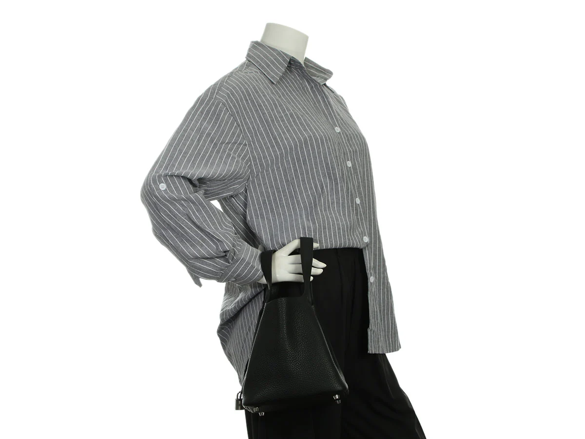 Hermès Black Cleménce Picotin Lock 18 - Image 10