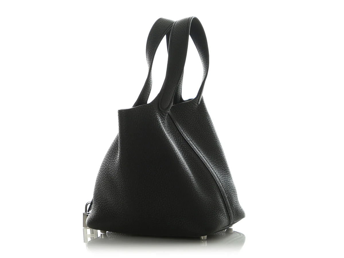 Hermès Black Cleménce Picotin Lock 18 - Image 2