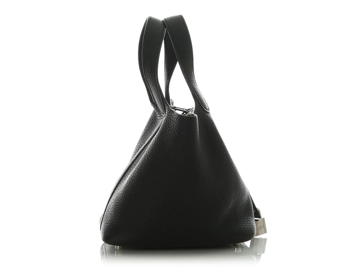 Hermès Black Cleménce Picotin Lock 18 - Image 4