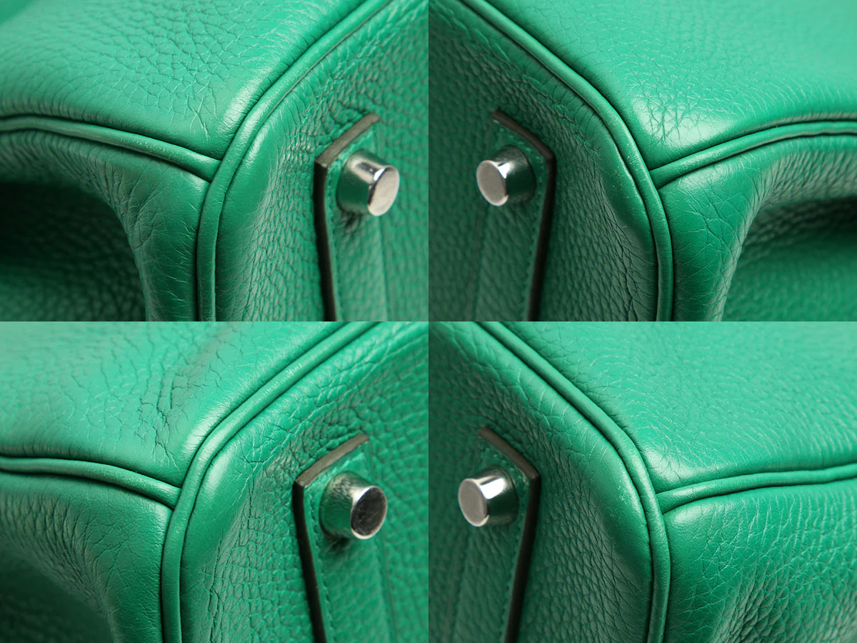 Hermès Vert Vertigo Cleménce Birkin 35 - Image 10