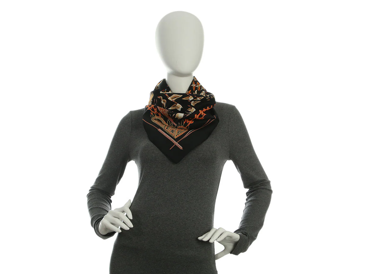 Hermès Libres Comme L'Air Silk Scarf 90cm - Image 6