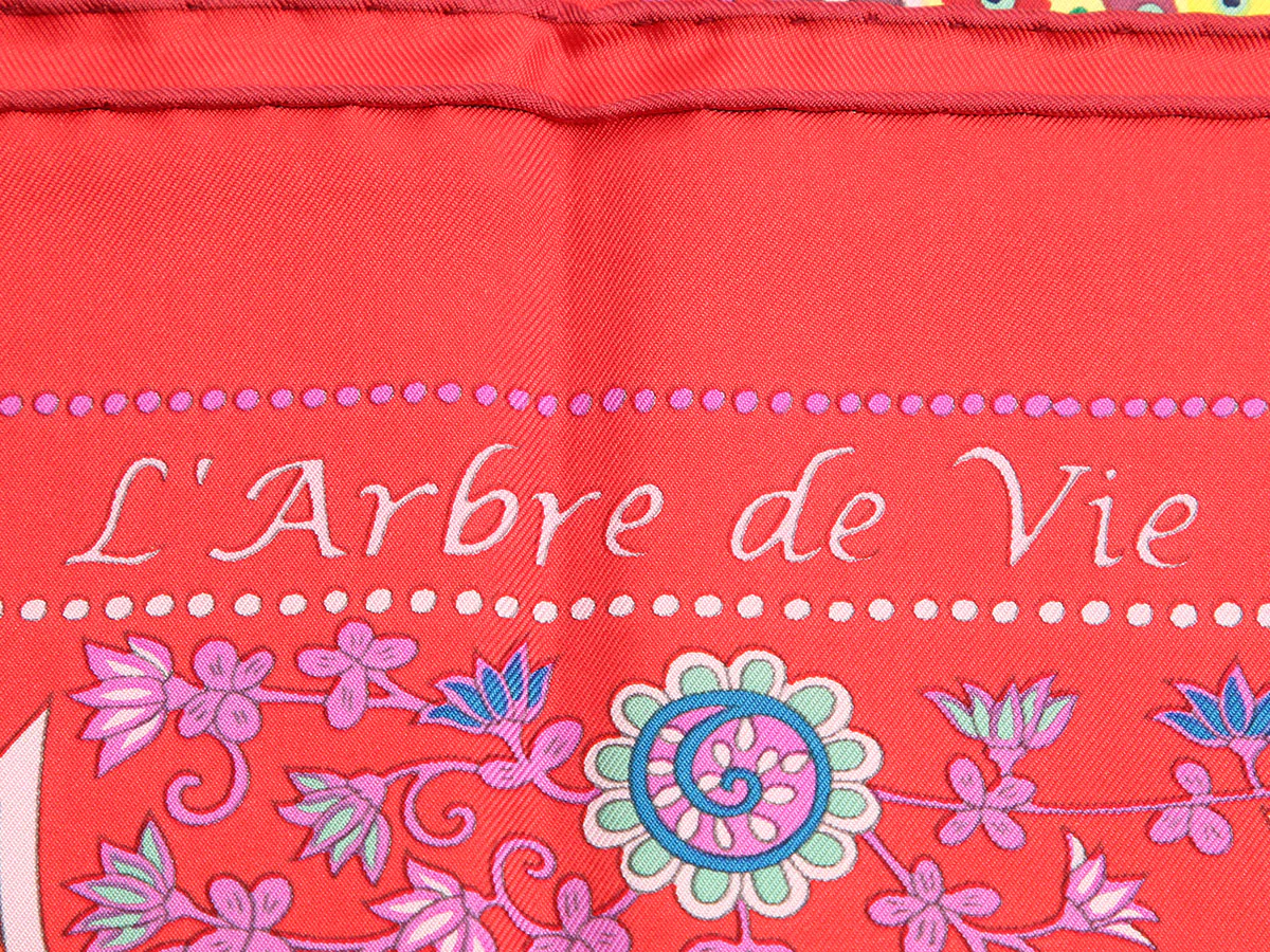Hermès L'Arbre de Vie Silk Scarf 90cm - Image 3