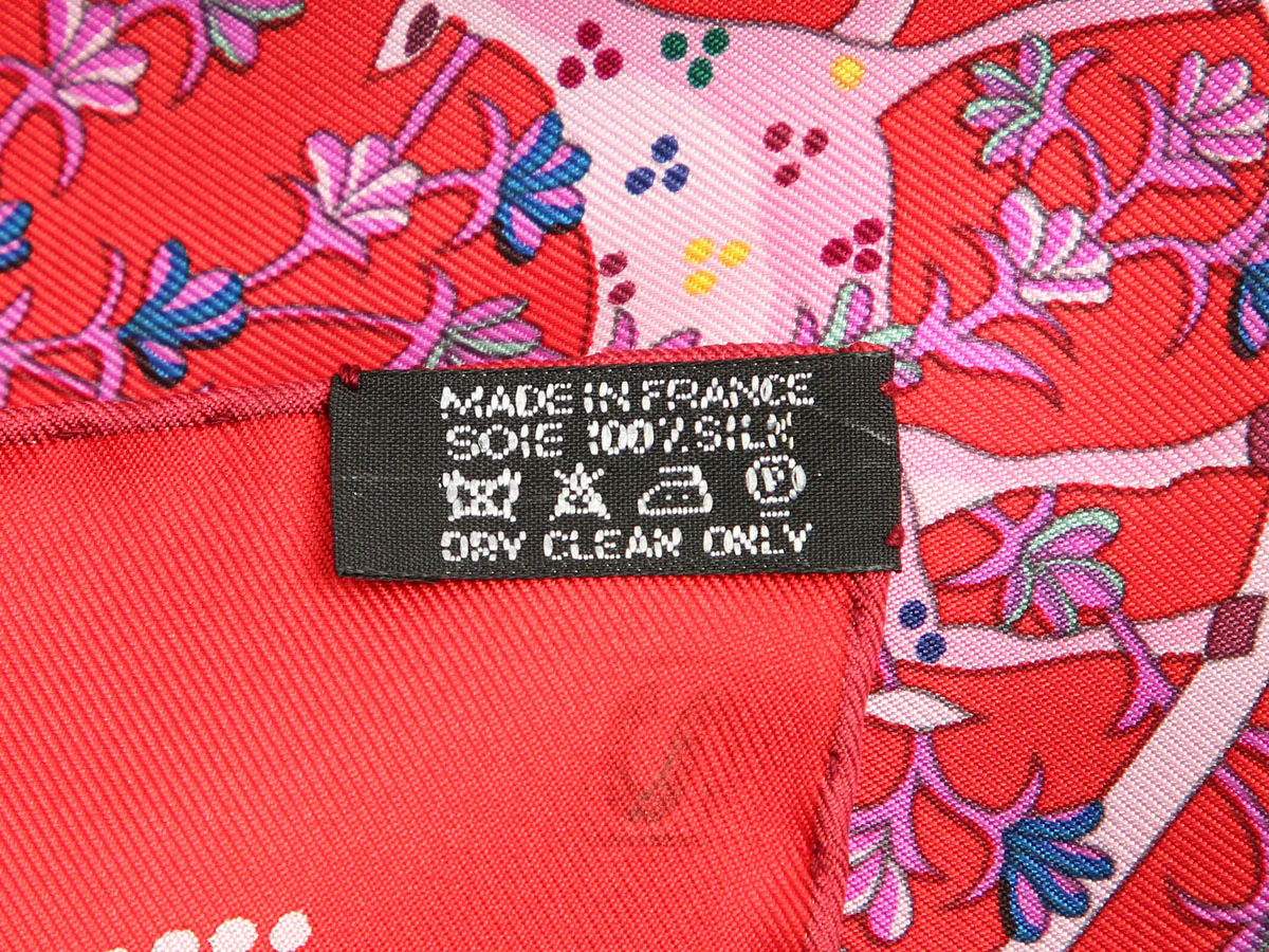 Hermès L'Arbre de Vie Silk Scarf 90cm - Image 4