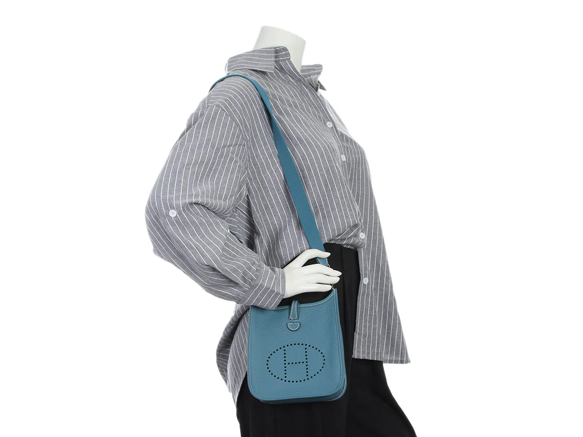 Hermès Blue Jean Clémence Evelyne TPM - Image 10