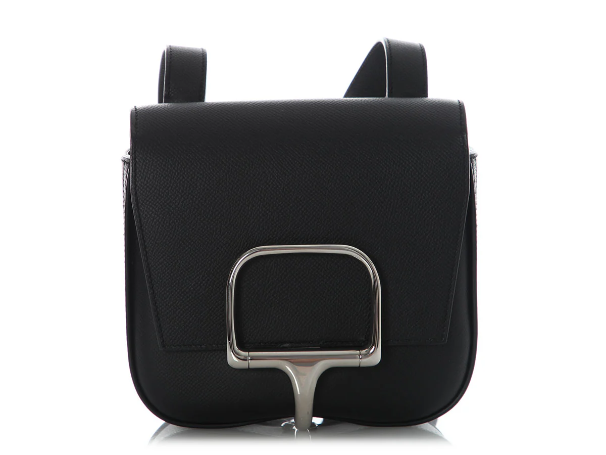 Hermès Mini Black Epsom Della Cavalleria