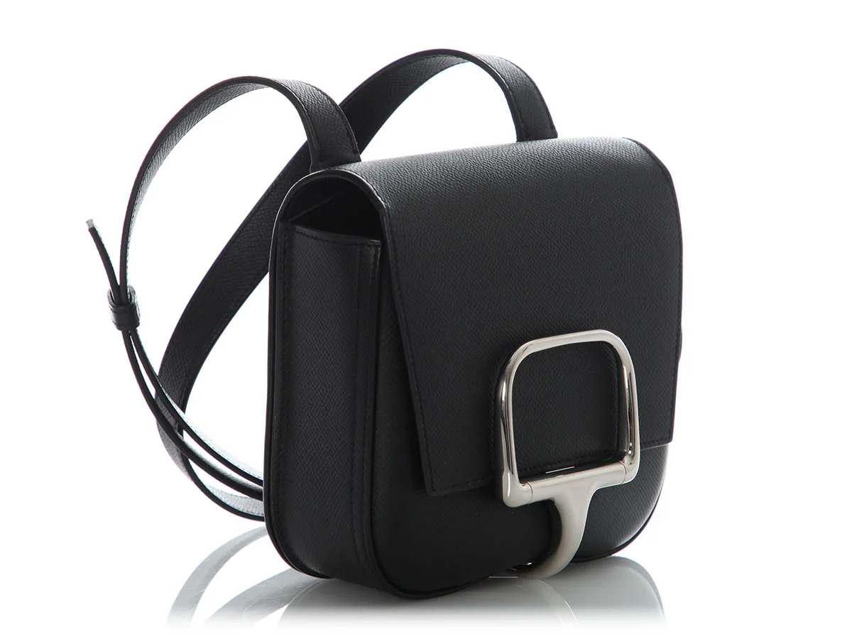 Hermès Mini Black Epsom Della Cavalleria - Image 5