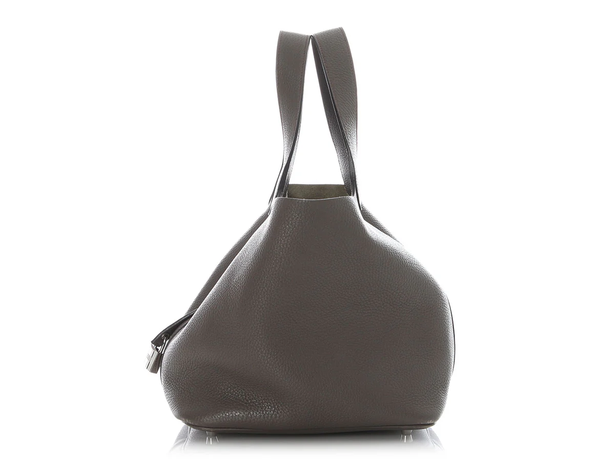 Hermès Etoupe Clémence Picotin 22