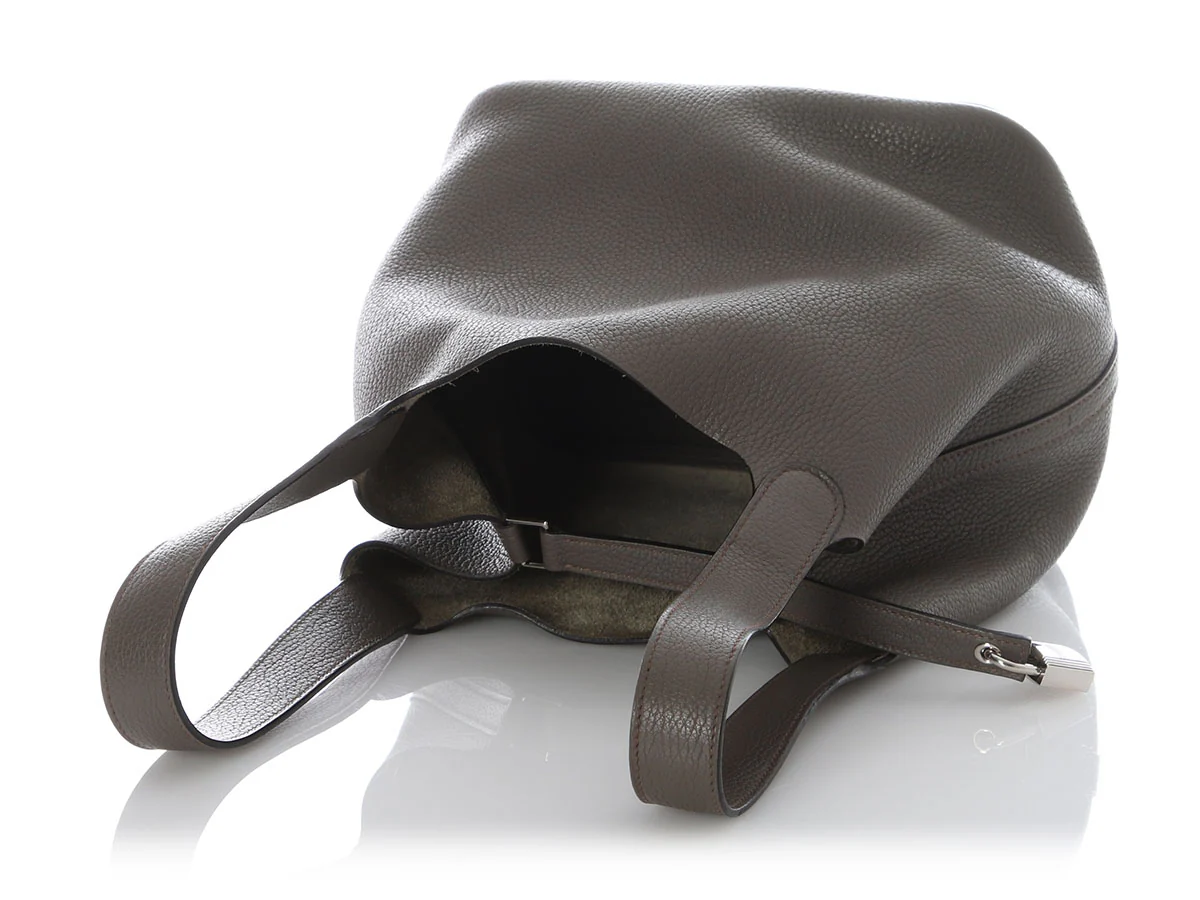 Hermès Etoupe Clémence Picotin 22 - Image 6