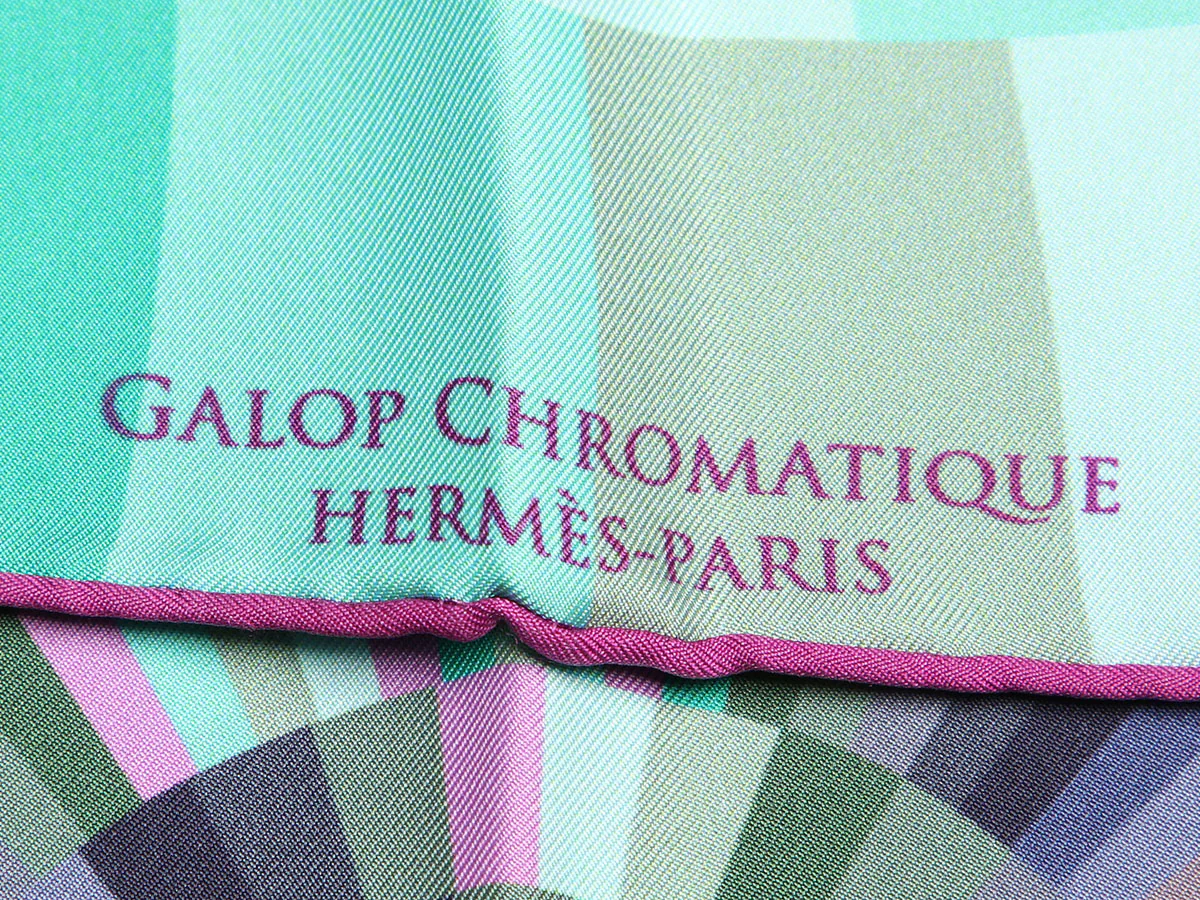 Hermès Galop Chromatique Silk Scarf 90cm - Image 2