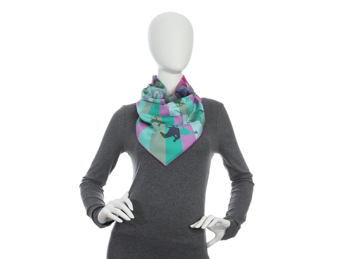 Hermès Galop Chromatique Silk Scarf 90cm - Image 6