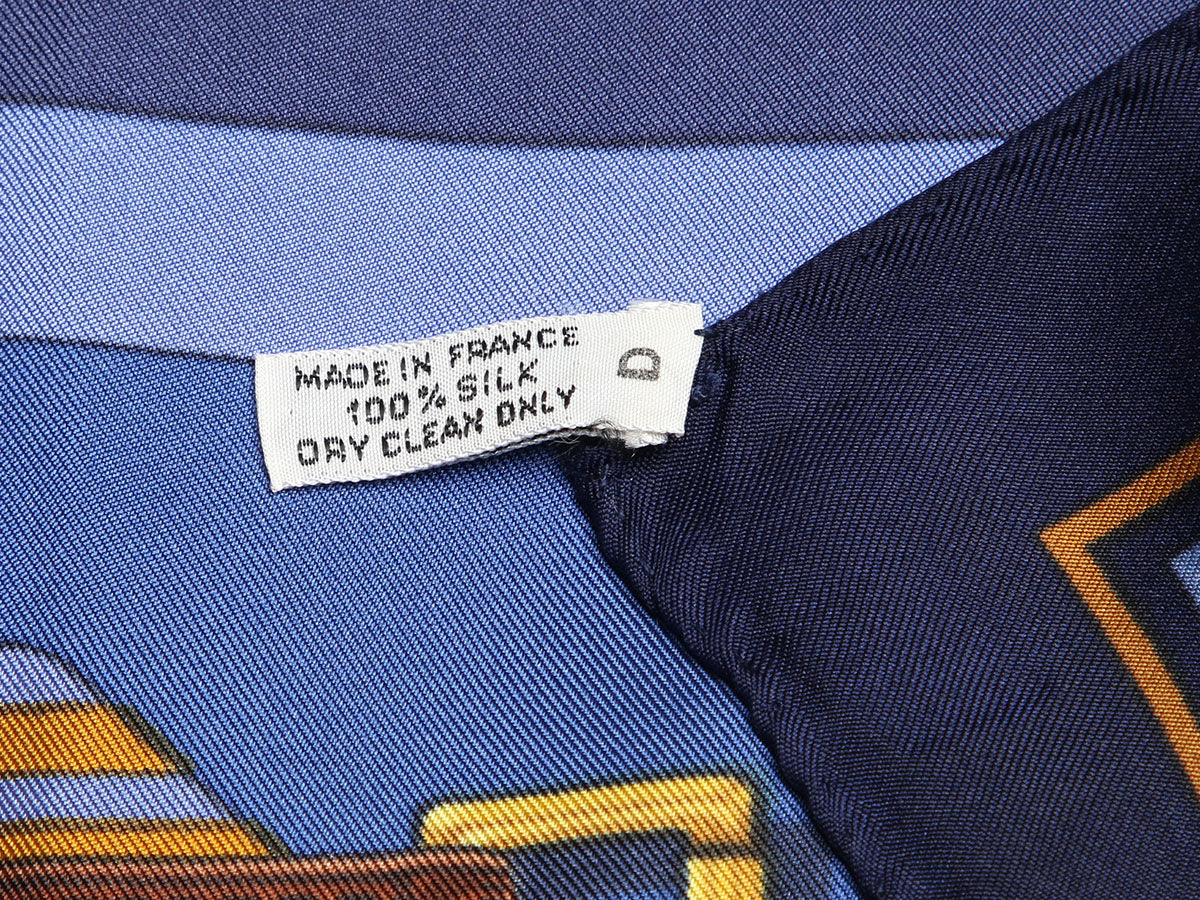 Hermès Les Sangles Silk Scarf 90cm - Image 3
