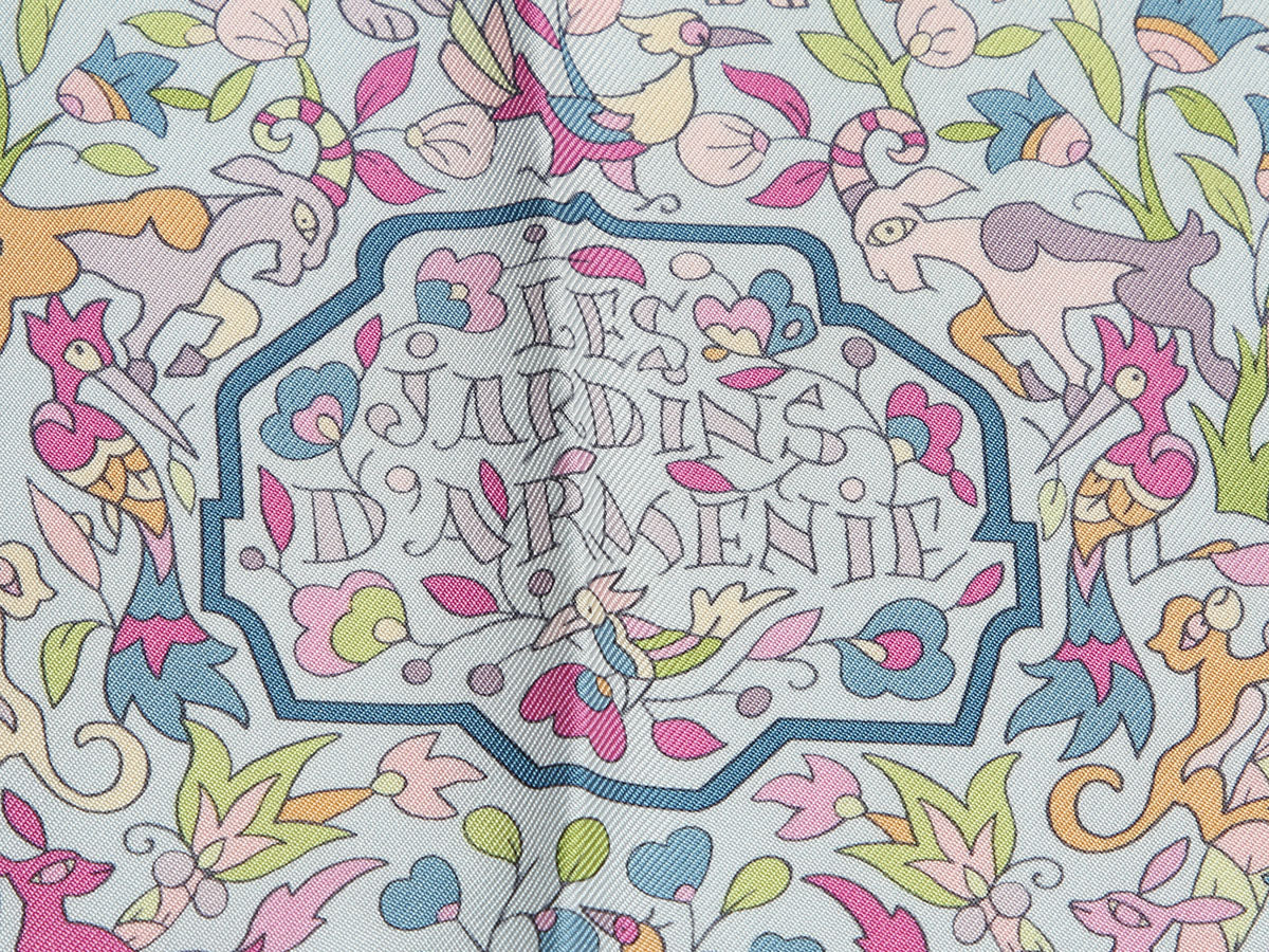 Hermès Jardins d'Arménie Silk Scarf 90cm - Image 2
