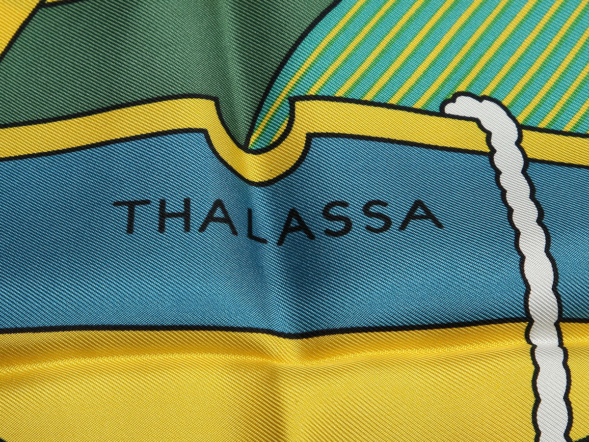 Hermès Thalassa Silk Scarf 90cm - Image 2