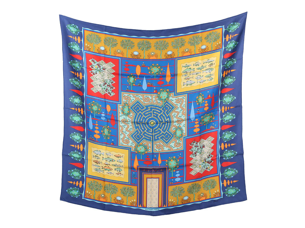Hermès Paradaiza Silk Scarf 90cm