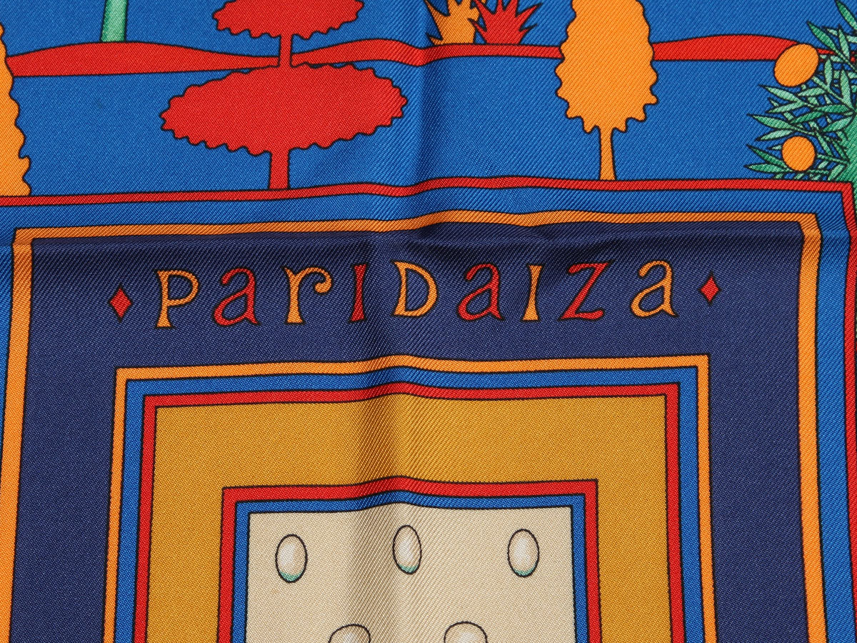 Hermès Paradaiza Silk Scarf 90cm - Image 2