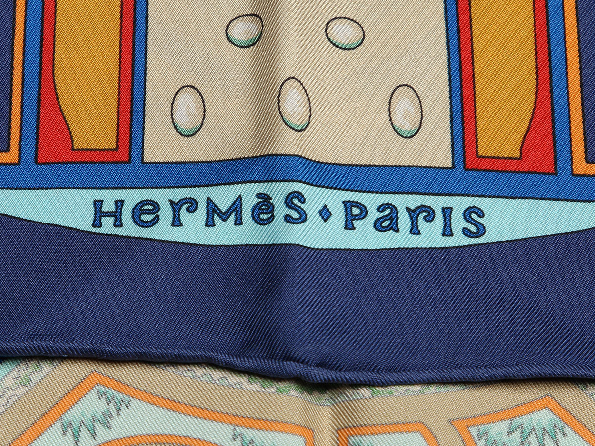 Hermès Paradaiza Silk Scarf 90cm - Image 3