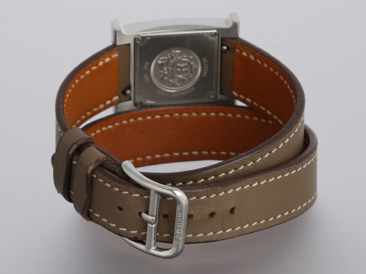 Hermès Small H Heure Double Tour Watch - Image 5