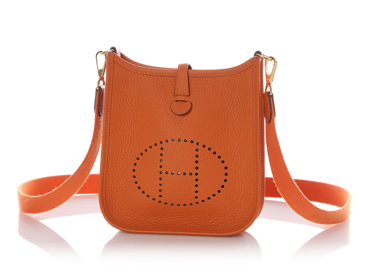 Hermès Orange Clémence Evelyne TPM - Image 2