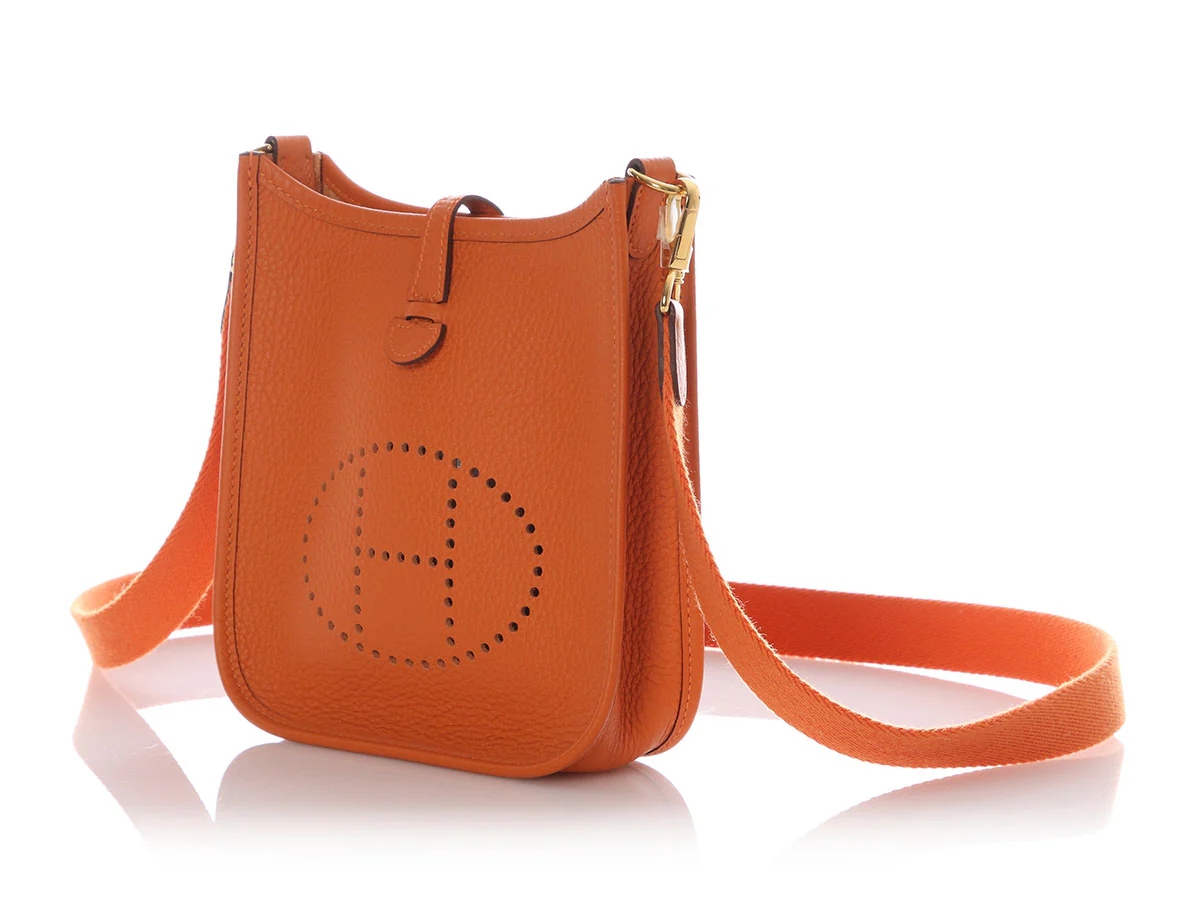 Hermès Orange Clémence Evelyne TPM - Image 3