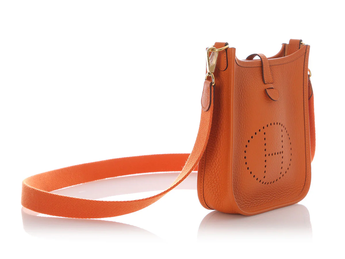 Hermès Orange Clémence Evelyne TPM - Image 5