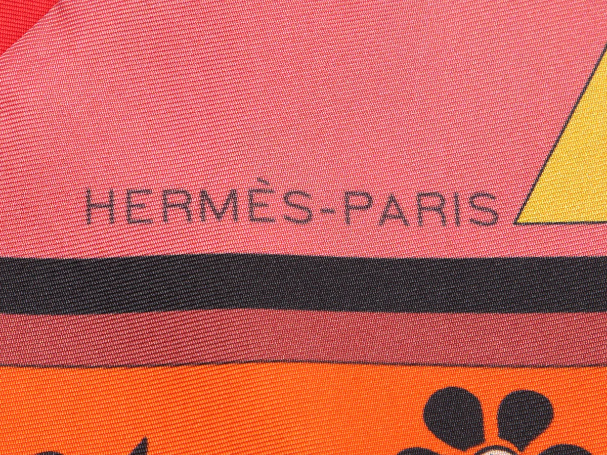 Hermès Kachinas Silk Maxi Twilly - Image 3